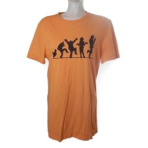 Too Tall arrested development chicken dance light orange tshirt Size large tall